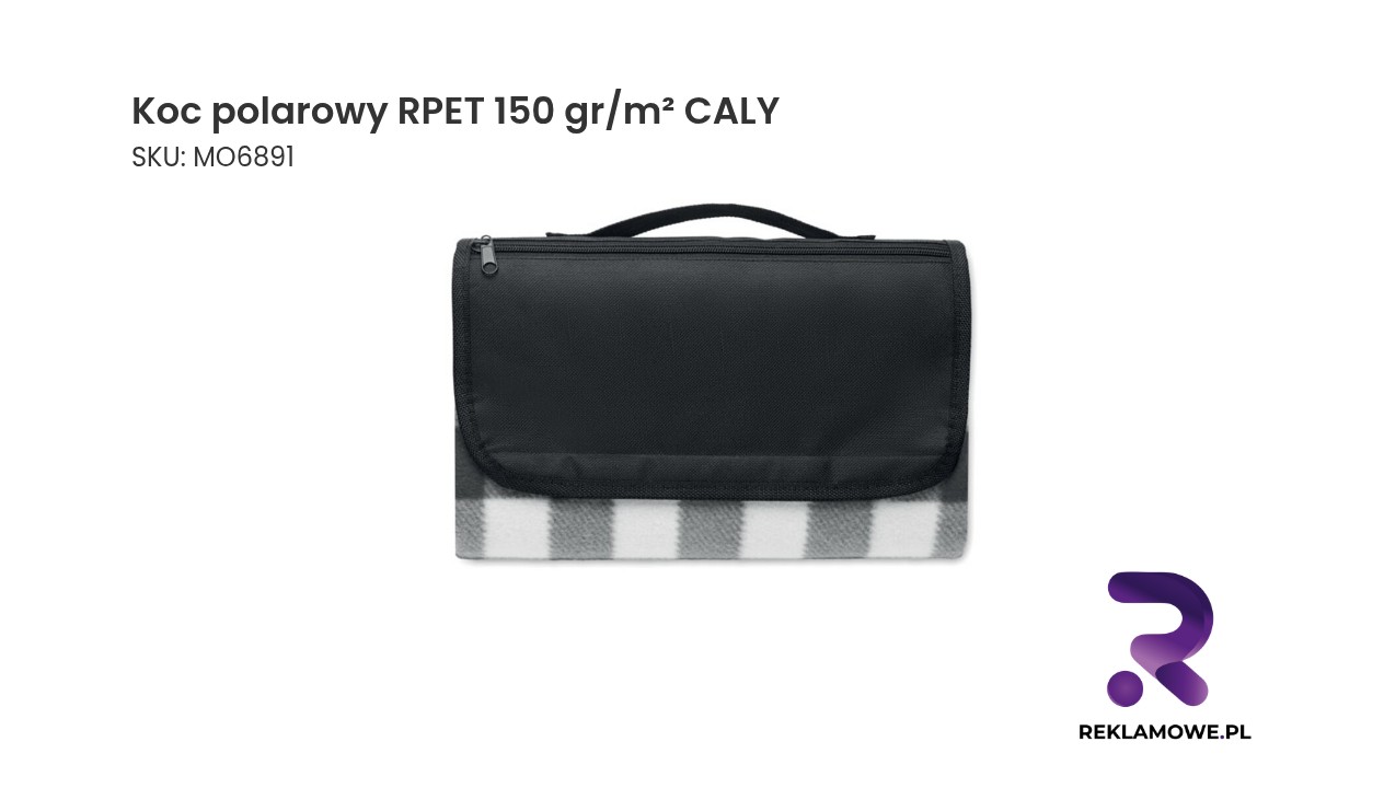 Koc polarowy RPET 150 gr/m2 CALY