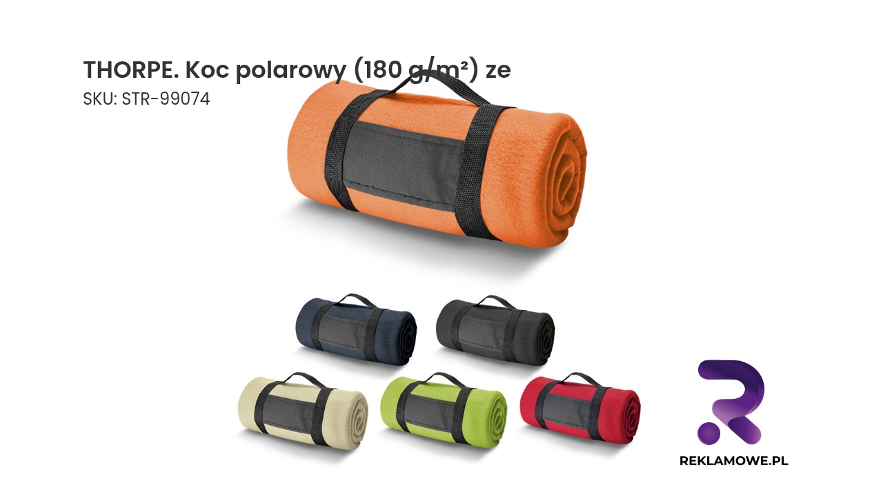 THORPE koc polarowy ze 180 g/m²