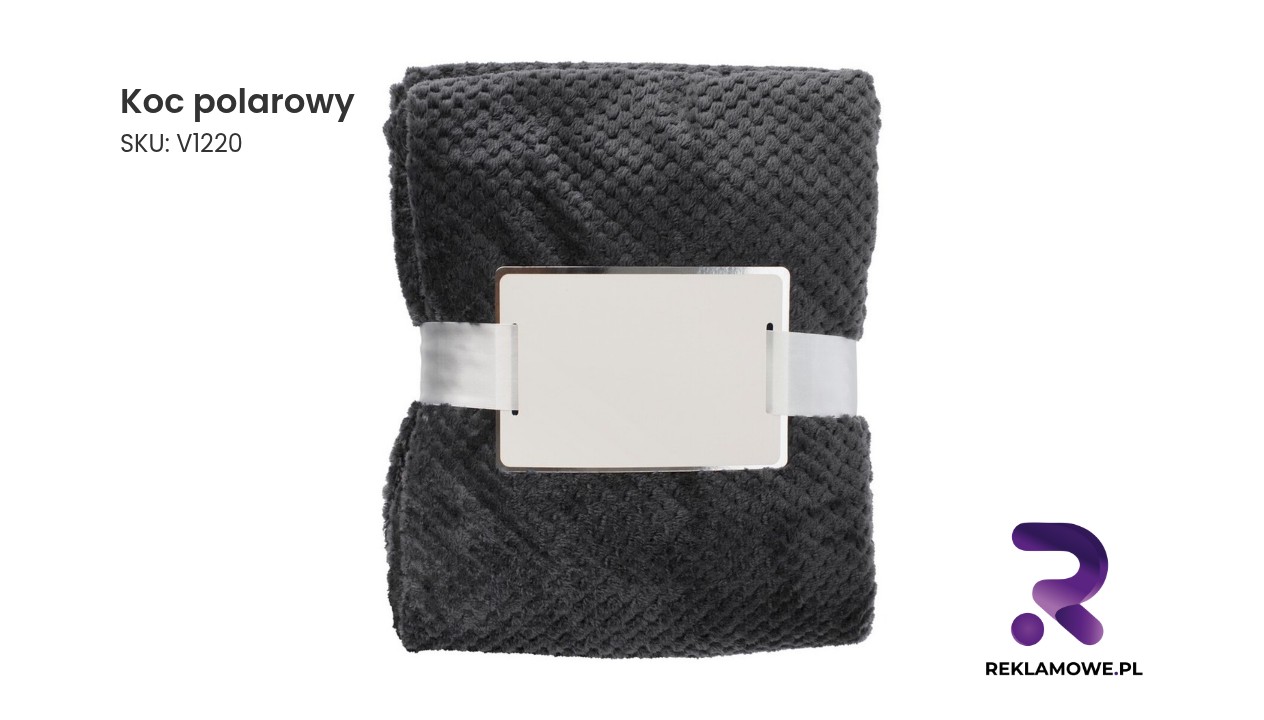 Wygodny i ciepły koc polarowy