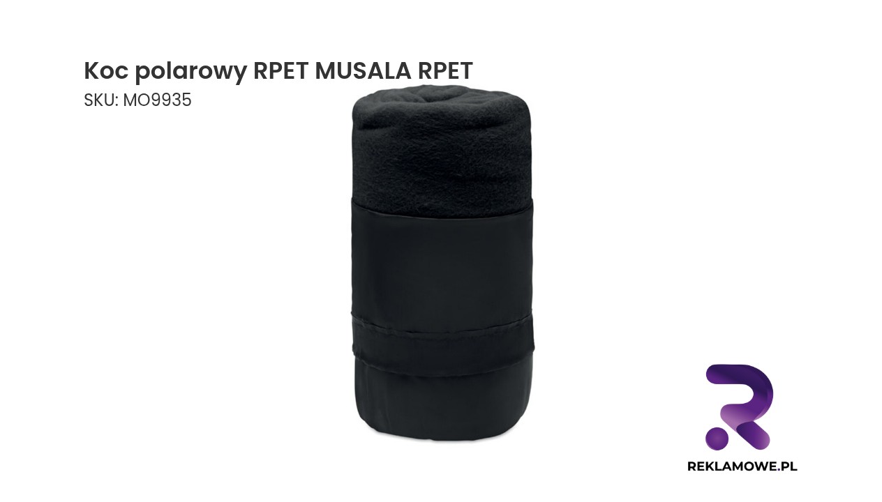 koc polarowy RPET Musala z materiału z recyklingu