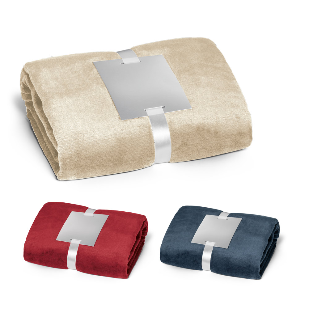 DYLEAF. Koc polarowy (240 g/m²) z tasiemką na kartę personalizacji 99075_set