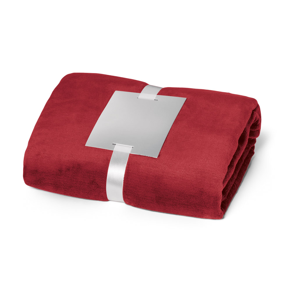 DYLEAF. Koc polarowy (240 g/m²) z tasiemką na kartę personalizacji 99075_set