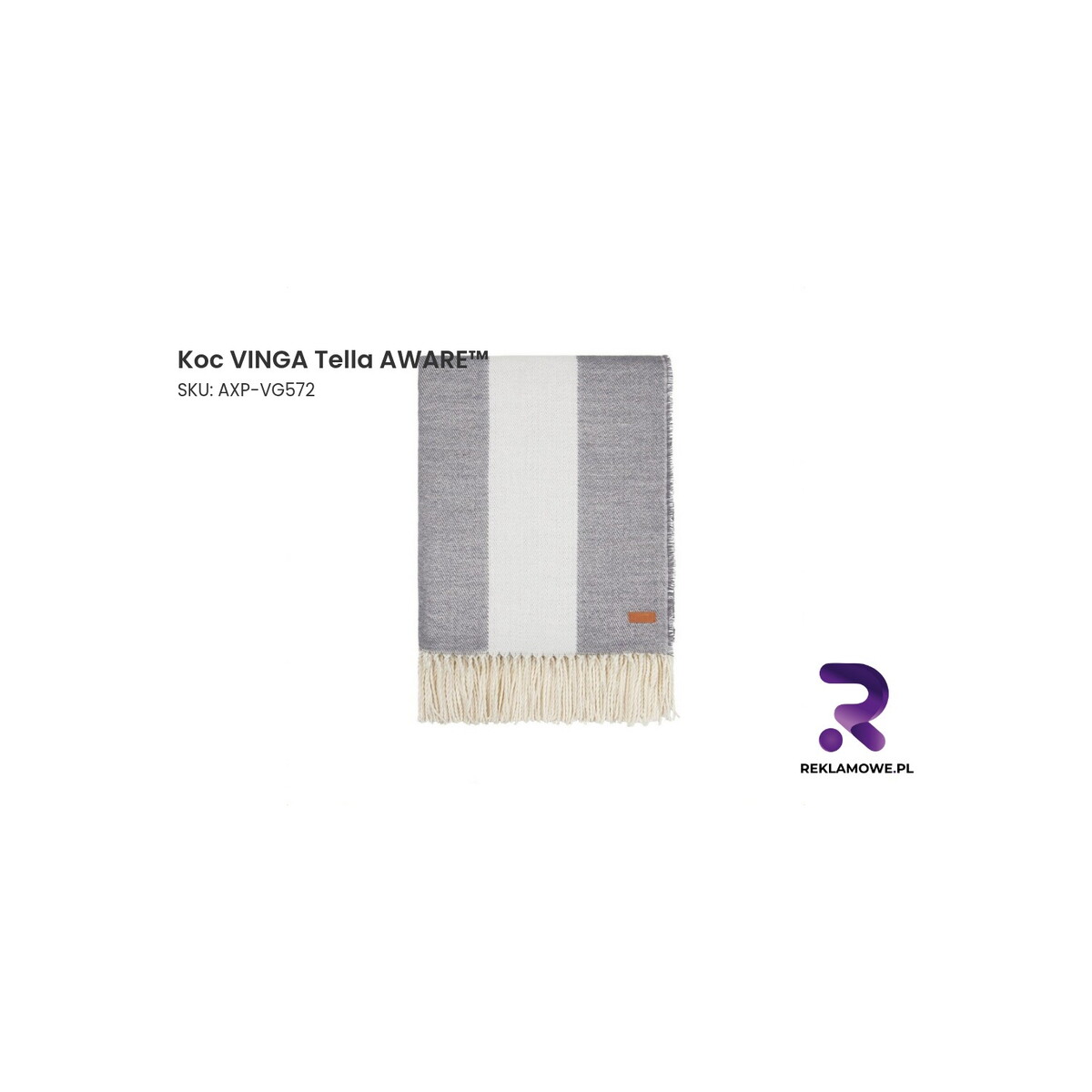 Koc VINGA Tella AWARE™ Koc VINGA Tella AWARE - elegancki i miękki koc premium