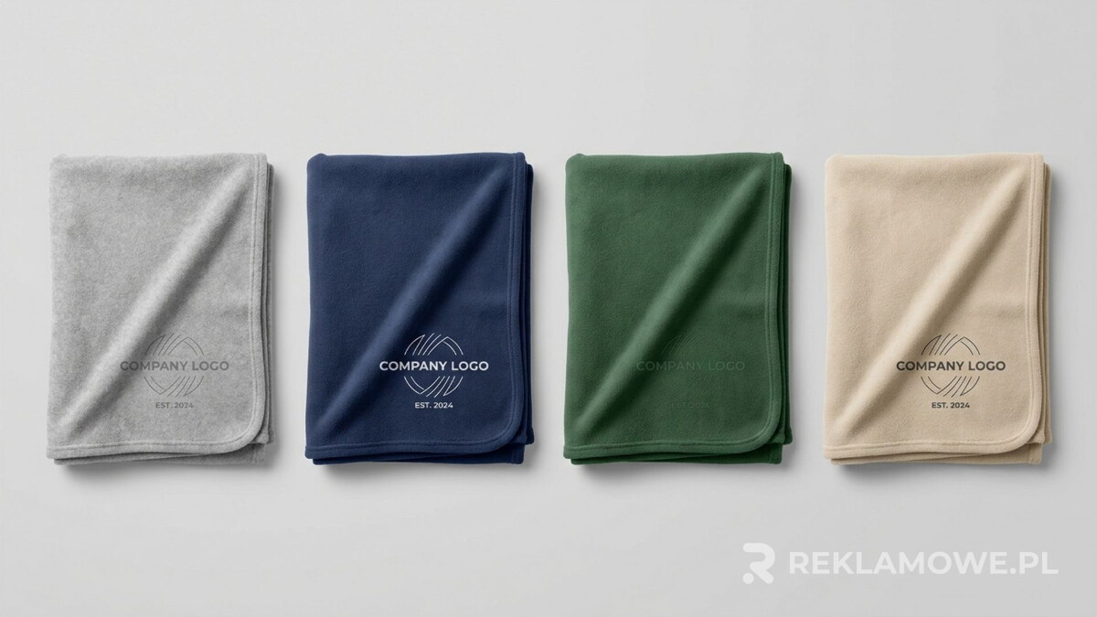 Koce reklamowe na targach branżowych przyciągające uwagę odwiedzających